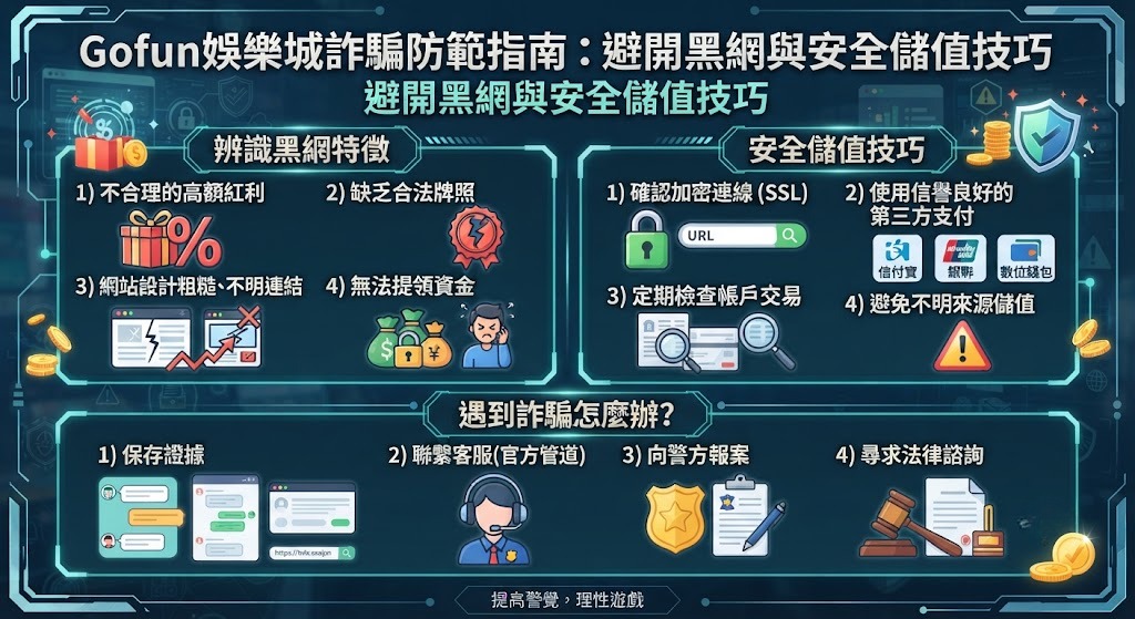 避開黑網與安全儲值技巧