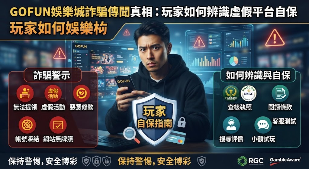 玩家如何辨識虛假平台自保 玩家如何辨識虛假平台自保