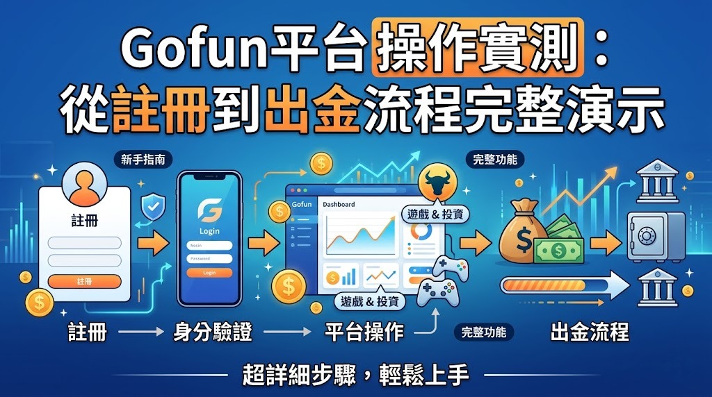 新手必看實測解析!手把手帶你看懂 Gofun 註冊到出金流程 新手必看實測解析!手把手帶你看懂 Gofun 註冊到出金流程